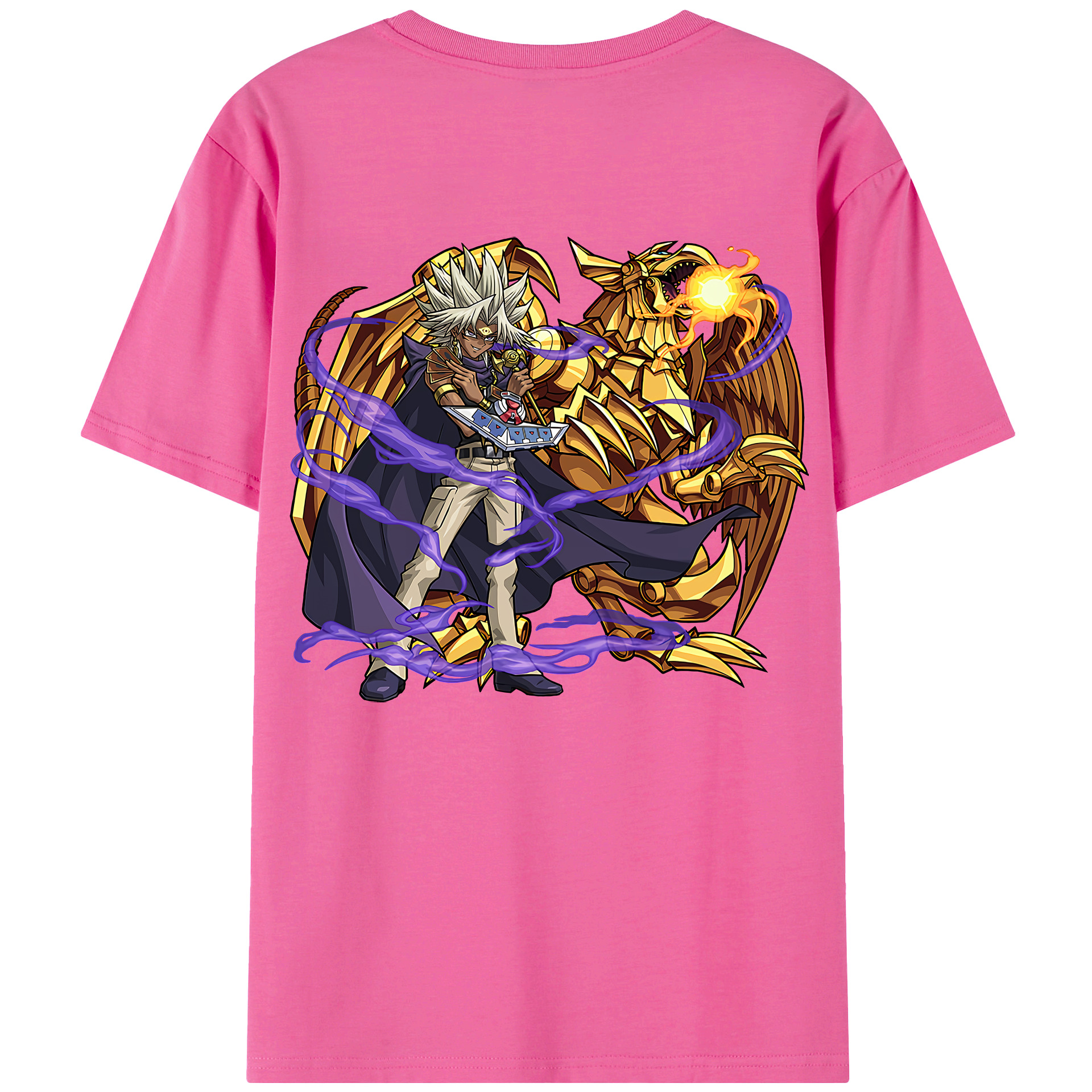 （画像用） 遊☆戯☆王 Yu-Gi-Oh! レディース半袖Tシャツ(バックプリント)